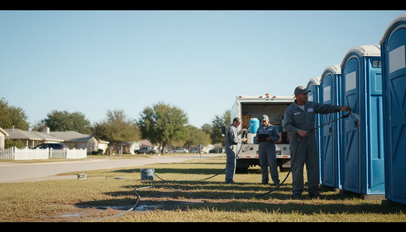 Long-Term Portable Toilet Rental in Centerville, AR near me